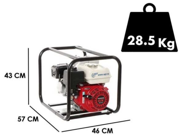 Motopompe d’irrigation thermique AGT 3″ GX200