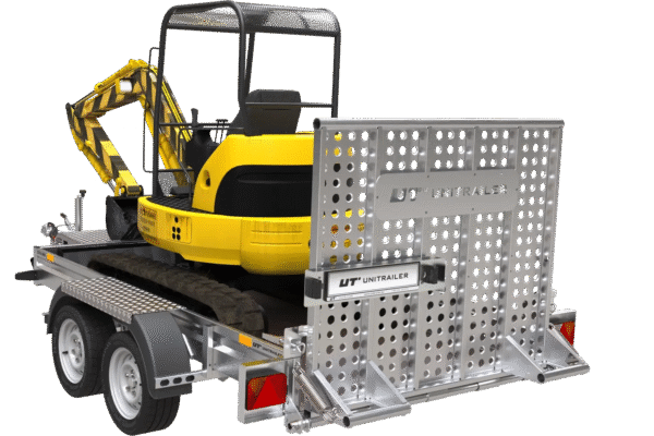 Remorque lourde double essieux 3500 KG STARK 3 300
