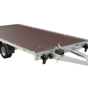 Remorque plate basculante 400×200 UNIPLAT 4020S P 2700 kg