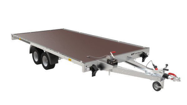 Remorque plate basculante 400×200 UNIPLAT 4020S P 2700 kg